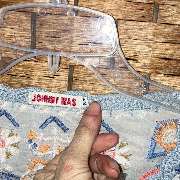 Johnny Was Multicolor Embroidered Blouse - Picture 3 of 5
